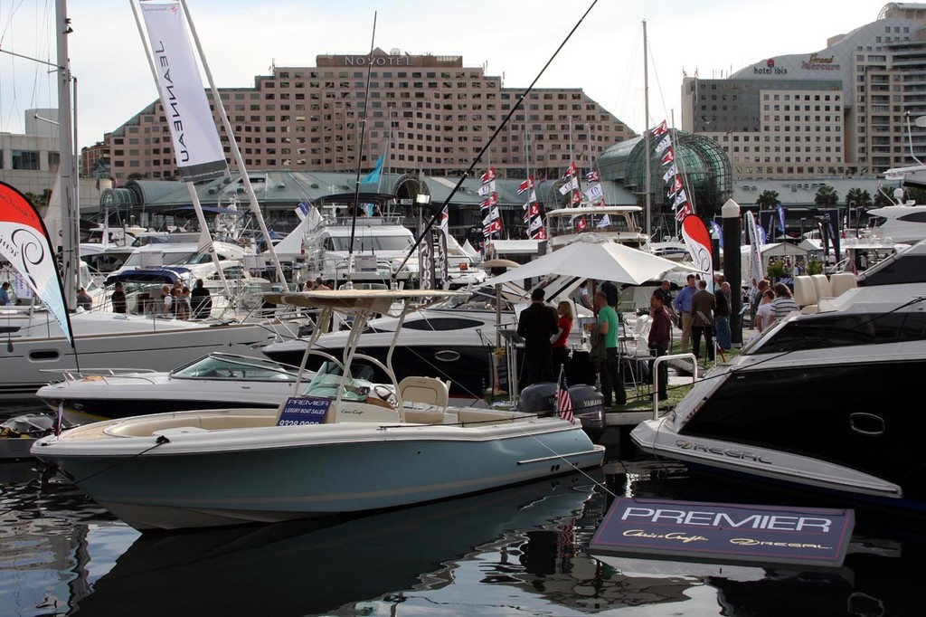 Premier Marine display - Sydney International Boat Show 2010 © Sail-World.com /AUS http://www.sail-world.com